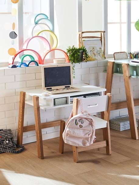 Bureau 2-5 ans 'Architekt Mini' Blanc/bois 