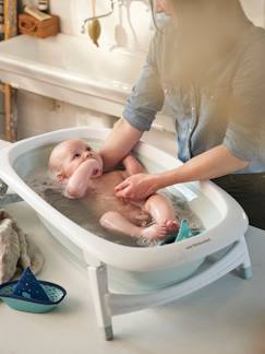 Articles de puériculture-Puériculture-Toilette de bébé-Le bain-Baignoire pliable Easytub VERTBAUDET