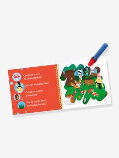 Geburtstagsgeschenke-Spielzeug-Kunstaktivität-Leinwand und Malerei-Kinder Ausmalbuch „Coloréo“ mit Tierbabys NATHAN
