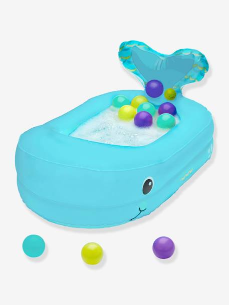 Baignoire gonflable Baleine - INFANTINO bleu 