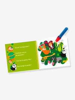 Spielzeug-Kunstaktivität-Leinwand und Malerei-Kinder Ausmalbuch „Coloréo“ mit Dschungelmotiven NATHAN