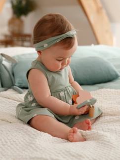 Baby Garderobe-Baby-Kleid mit Haarband für Mädchen Baby