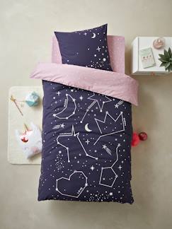 Sternenbilder Home Kollektion-Bettwäsche & Dekoration-Kinder-Bettwäsche-Bettbezug-Kinder Bettwäsche-Set „Sternbilder“, Leuchtmotive