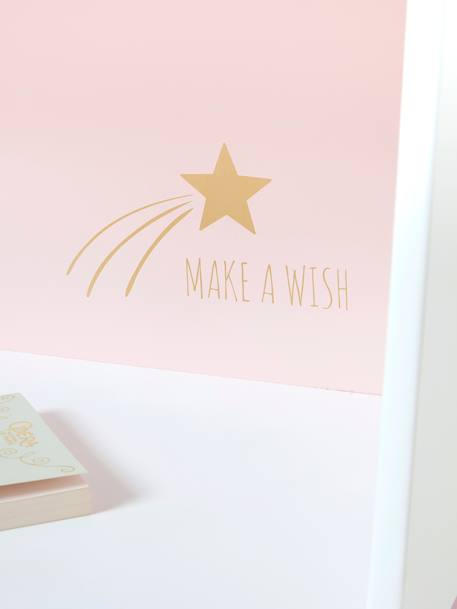 Kinder Bücherregal „Make a wish“ WEISS 