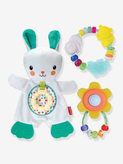 Articles de puériculture-Jouet-Premier âge-Doudous, peluches et jouets en tissu-Coffret d'éveil Lapin - INFANTINO