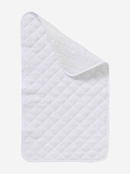 2-in-1 Baby Ausfahrsack/Wickelunterlage, Musselin beige bedruckt+cappuccino+GRÜN+terrakotta+wollweiß 