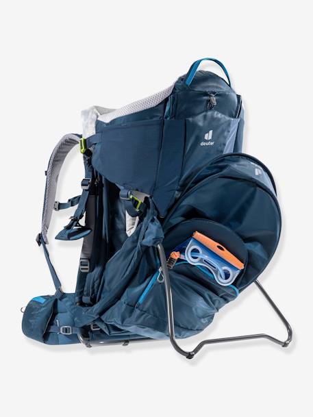 Kinder-Rückentrage Kid Comfort + Sonnendach DEUTER BLAU+braun+grün 