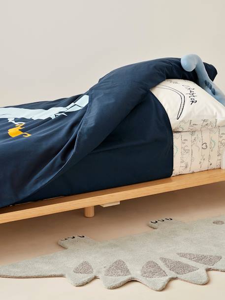 Kinder Bettwäsche-Set „Dinoland“ Magicouette®, ohne Bettdecke dunkelblau 