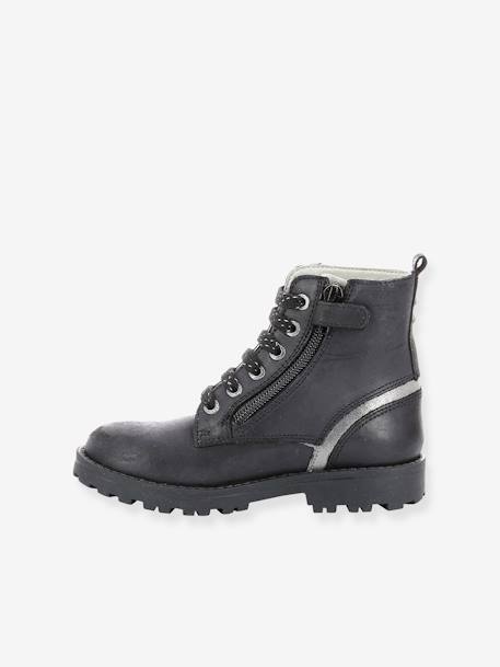 Boots fille Grooke KICKERS® noir argent 