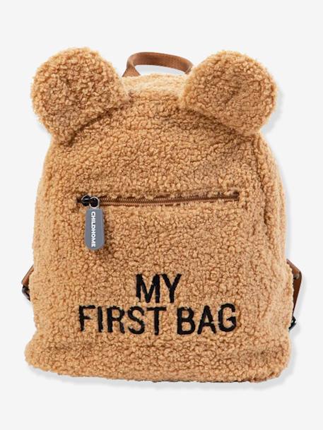 Kinder Rucksack „My First Bag Teddy“ CHILDHOME CAMEL+ECRU 