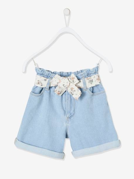 Mädchen Shorts BLEACHED+blue stone 