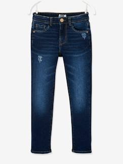 Happy School-Mädchen-Jeans-Mädchen Slim-Fit-Jeans „waterless“, Hüftweite COMFORT