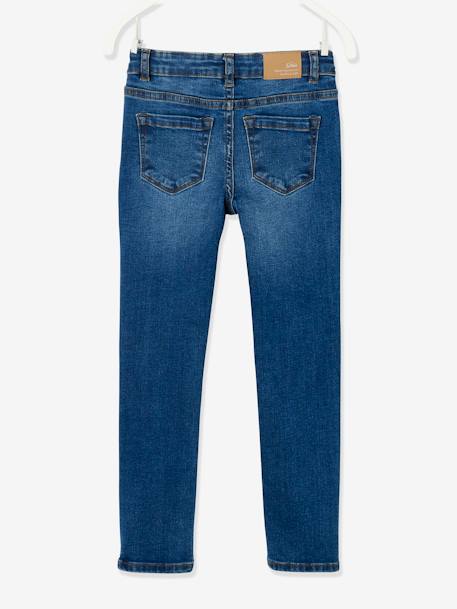 Mädchen Slim-Fit-Jeans „waterless“, Hüftweite SLIM BLAU+BRUT+grau+schwarz 
