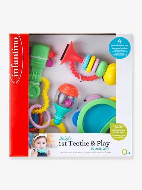 Coffret musical multi-texturé - INFANTINO MULTICOLOR 