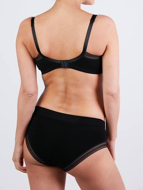 Slip taille basse Milk CACHE COEUR BLUSH+noir 