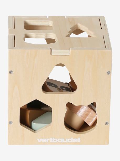 Formen-Sortierbox 'Green Forest', Holz FSC® BUNT 