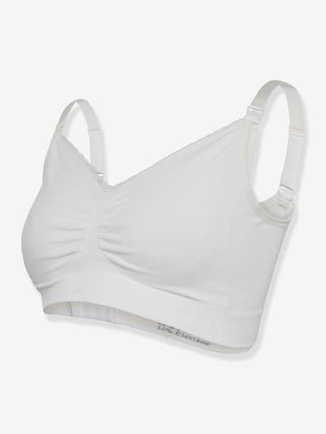 Soutien-gorge biologique grossesse et allaitement sans coutures CARRIWELL naturel 