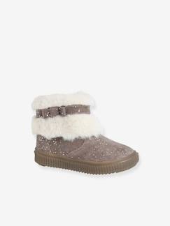 Wintersport Outfit-Schuhe-Mädchen Baby Boots, Warmfutter