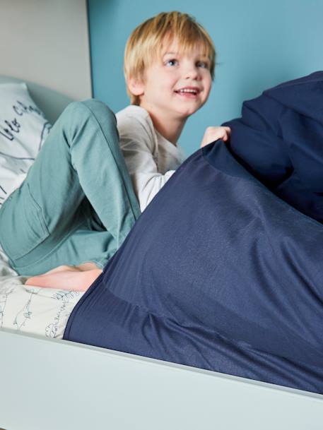 Parure enfant Magicouette DINORAMA, sans duvet bleu 