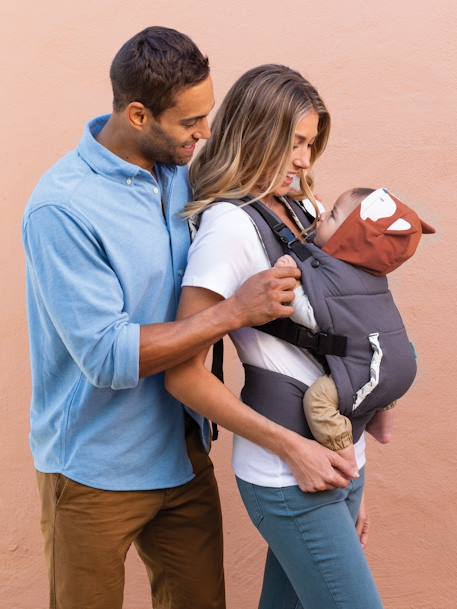 Porte bébé Cuddle up INFANTINO FOX+gris 