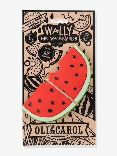Zahnungshilfe „Wally Wassermelone“ OLI & CAROL fuchsia 