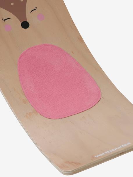 Planche d'équilibre (S) en bois FSC® ROSE MOYEN UNI AVEC DECOR+SANS COLORIS 4 