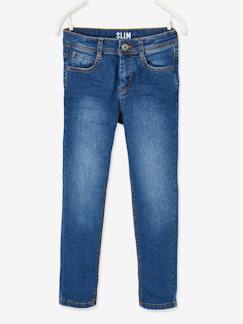 Junge-Hose-Jungen Slim-Fit-Jeans „waterless“, Hüftweite COMFORT