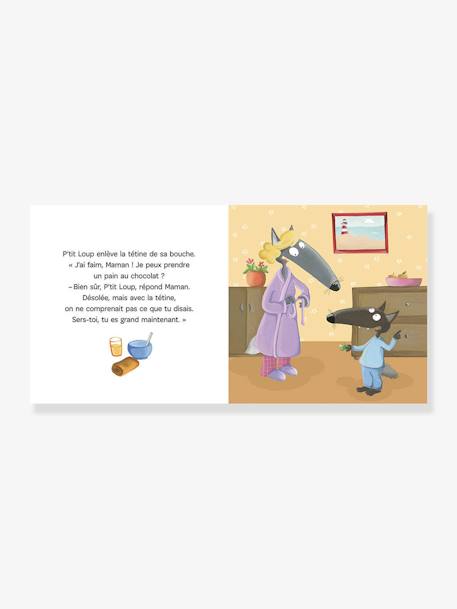 Französischsprachiges Kinderbuch - P'TIT LOUP n'a plus besoin de tétine AUZOU bunt 