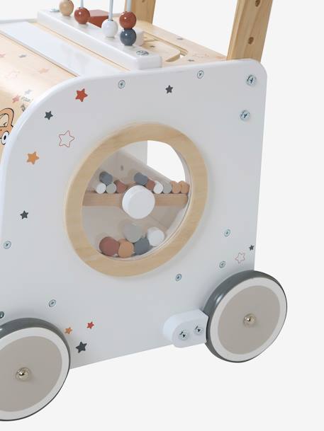 Chariot d'Activité en Bois Trixie Baby - Idéal pour Premiers Pas