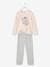 Pyjama velours fille renard ROSE CLAIR 