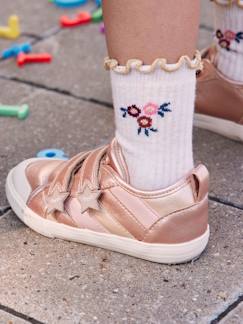 Sich selbst zu erkennen-Schuhe-Mädchenschuhe 23-38-Sneakers, Tennisschuhe-Mädchen Sneakers mit Klettverschluss
