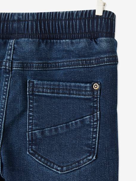 Gefütterte Jungen Jeans, Straight-Fit DENIM BLUE/BLACK+DENIM GRIS 