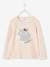 Pyjama velours fille renard ROSE CLAIR 