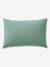 Parure fourre de duvet+taie d'oreiller TROPICAL, essentiels vert 