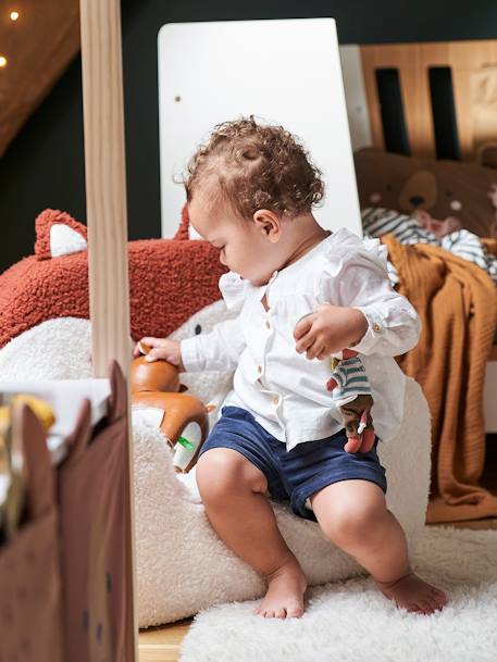 Kinderzimmer Sessel „Fuchs“ WEISS 