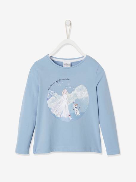 Mädchen-Shirt mit Elsa und Olaf aus der Eiskönigin2® HELLBLAU 
