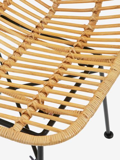 Kinder Stuhl aus Rattan „Kana“ BEIGE 