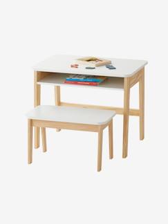 Zimmer und Aufbewahrung-Zimmer-Schreibtisch, Tisch-Schreibtisch 2-5 Jahre-Kinderschreibtisch für 2-5-jährige „Klasse“, essentials