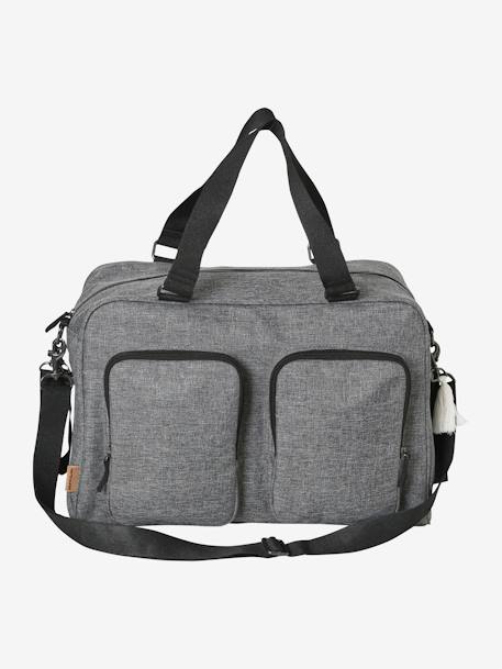 Sac à langer multipoches Family gris 