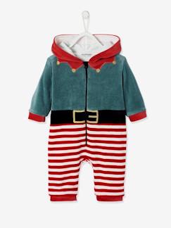 Le dressing de bébé-Bébé-Pyjama, surpyjama-Surpyjama en velours lutin mixte bébé
