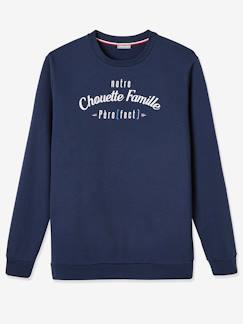 Umstandsmode-Sweatshirt für ihn aus der Kollektion: Notre Chouette Famille x vertbaudet