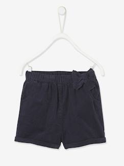 Short bébé en velours