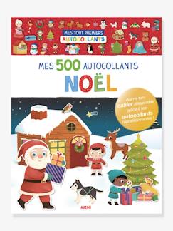 Jouet-Activités artistiques-Mes 500 Autocollants - Noël - AUZOU