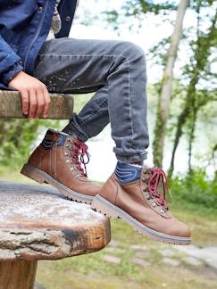 Hiver-Chaussures-Chaussures garçon 23-38-Boots, bottines-Bottines garçon lacées et zippées