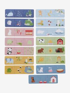 Winter-Kollektion-Spielzeug-Lernspiele-Puzzle-Kinder Kombinations-Puzzle, Tiere