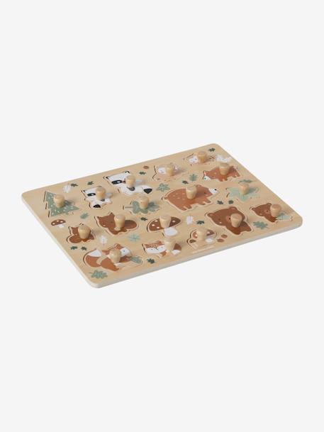 Baby Steckpuzzle „Green Forest“ BUNT 