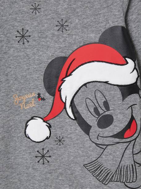 Strampler zur Weihnachtszeit Mickey® GRAU MELIERT 