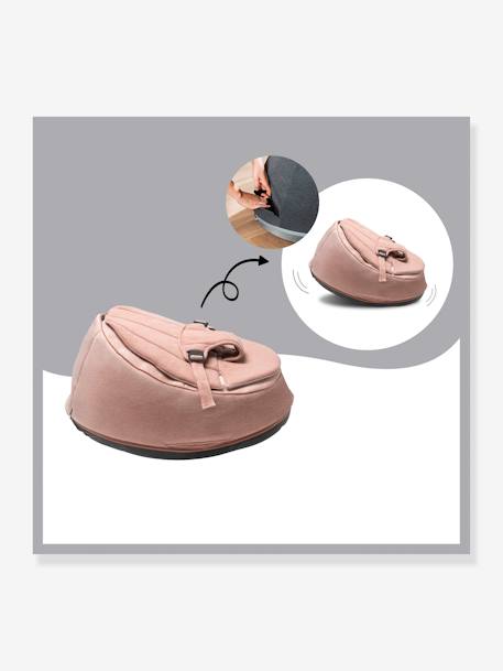 Transat et pouf Doomoo Seat'n Swing BABYMOOV avec balancelle intégrée rose 