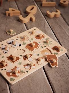 -Baby Steckpuzzle „Green Forest“