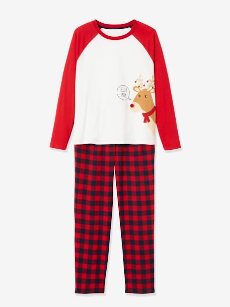 Damen Weihnachts-Schlafanzug Oeko-Tex® BEIGE 